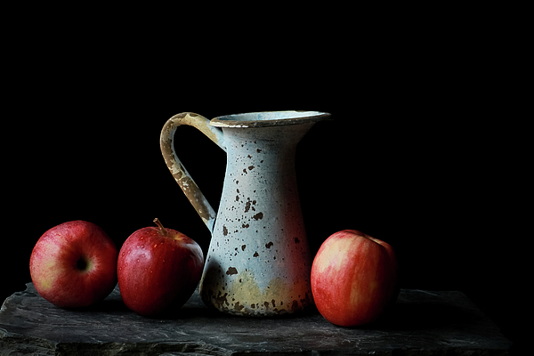 HollyR167's tweet photo. New artwork for sale! - "Three Apples and a Pitcher" - https://t.co/YEpOtqJl8E @fineartamerica https://t.co/pau2bJLbuo