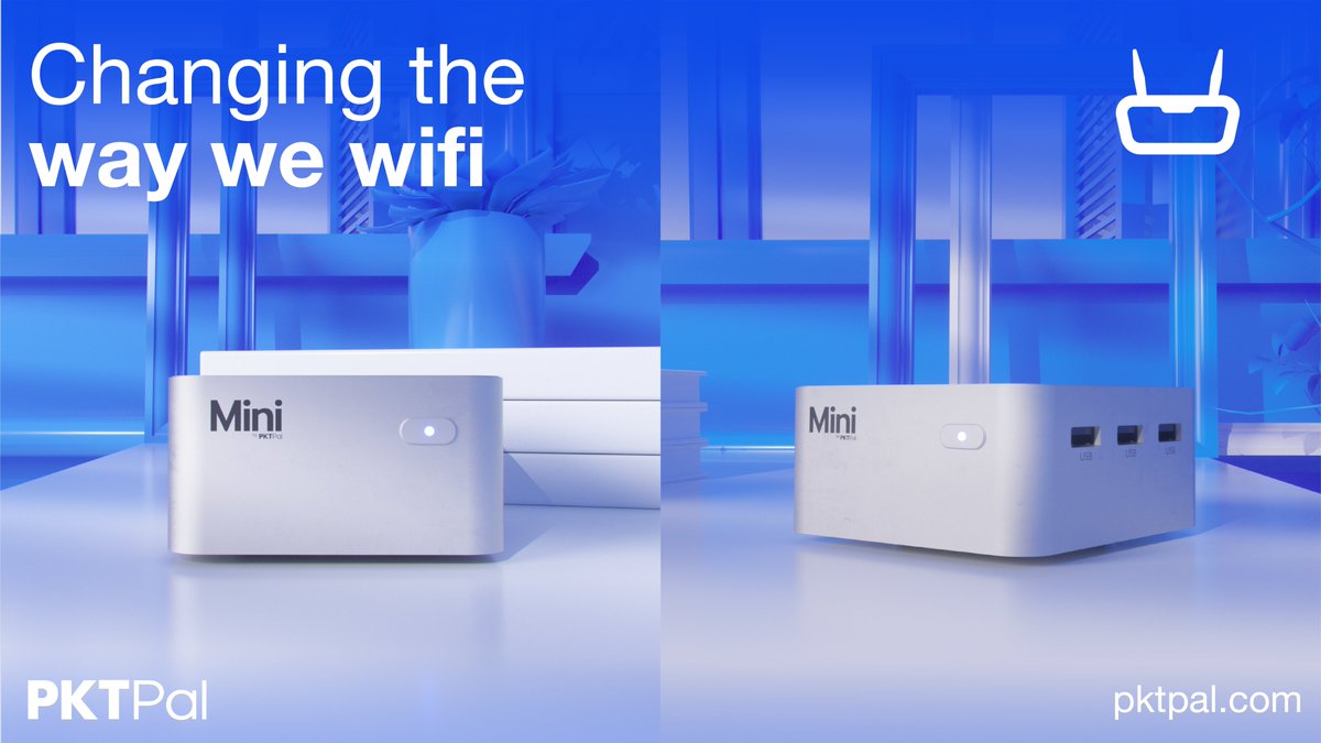 helloroutie's tweet image. Wifi sharing allows you to extend the internet outside the walls of your home or business and turn your connection into a revenue stream. The Mini is fully equipped to get you on your way to passive income. Learn more at pktpal.com 

#pktarmy #pktpal #passiveincome