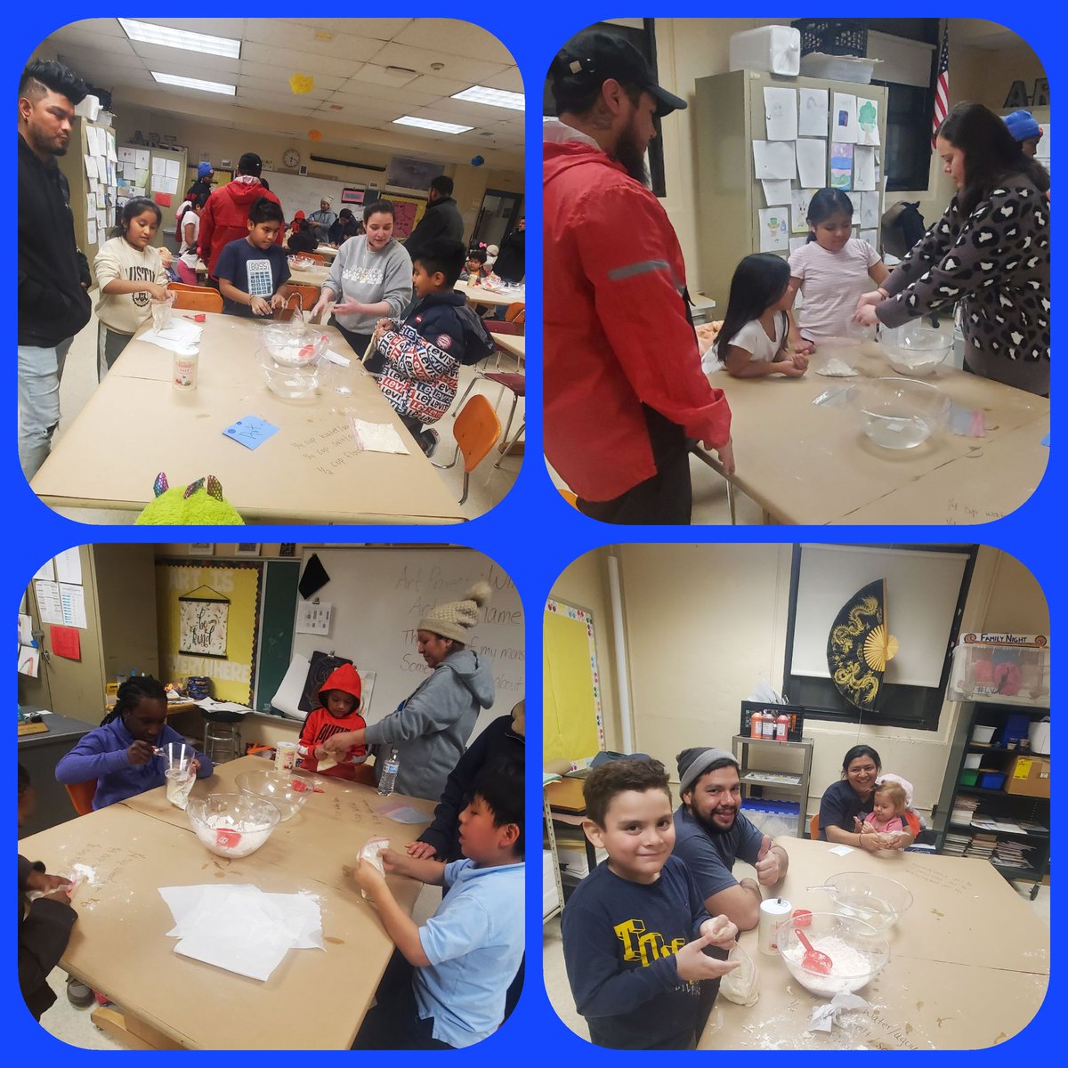 Wilkins_MA2's tweet image. Another fantastic turnout for our Family Night!  Fun and Interactive! 
Music!  Art!  Exercise!  STEAM!  

We love when our students, older siblings, and their grownups participate! @MrNocero @lucy_strauli @LivingstonNBPS 
#LVPride
#LivingstonLionsRoar 🦁