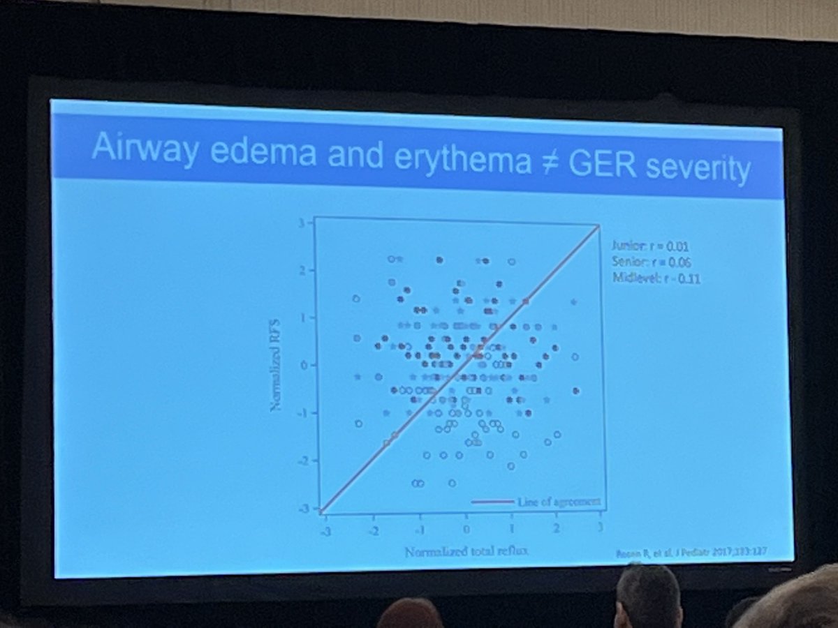Erik Jensen telling us to just pretend we didnt hear our ENT colleagues when told a baby has reflux.