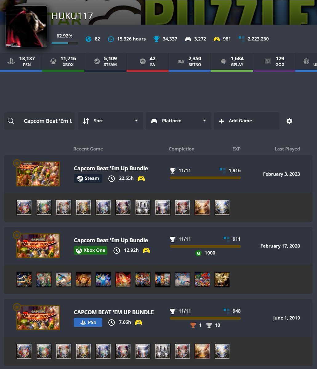 HUKU117's tweet photo. Capcom Beat 'Em Up Bundle Multi-Platform Stacks 100% Completion
#PS4 #Steam #XboxOne #XboxSeries #MultiPlatform #CapcomBeatEmUpBundle https://t.co/zD0XDlAjZr