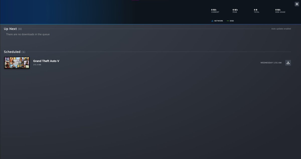 orhusby's tweet image. @valvesoftware @Steam 
Is the title bar supposed to be missing on the downloads page in the Steam client on Windows 10? As an extention of the missing title bar the minimize, restore down, and the close button is also missing. (as seen on the screenshot)
#SteamHelp