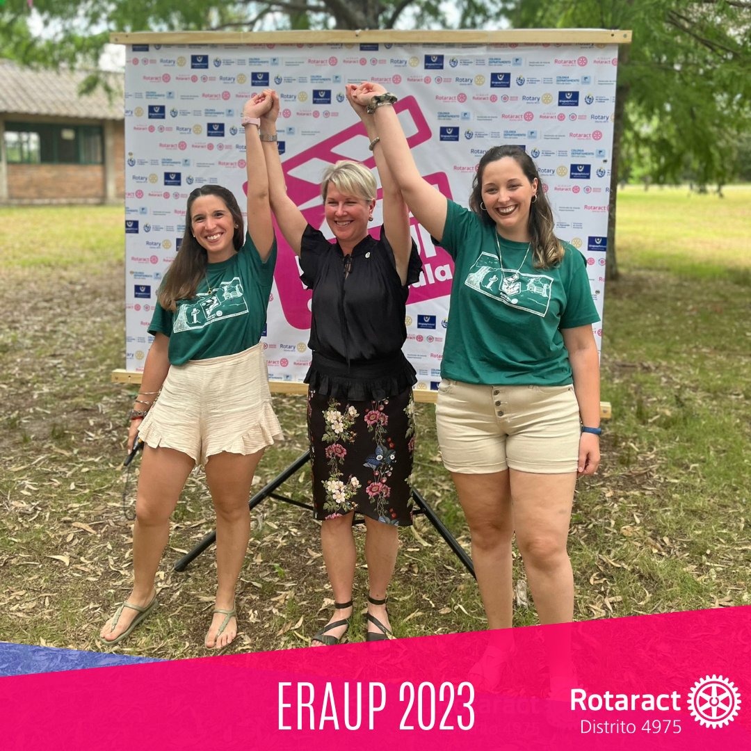 ¡Vivimos un nuevo ERAUP en donde fuimos anfitriones! Un ERAUP de Película! 🤩🎬

👉 Contamos con la presencia de la Presidenta de Rotary International, Jennifer Jones, por primera vez en este evento. 
¡Un hecho histórico! 🥳