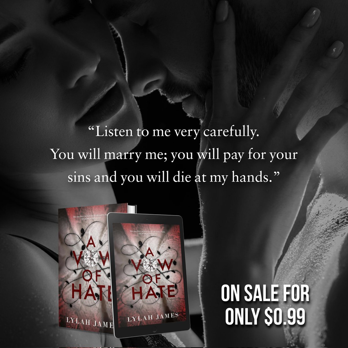 🖤🌹GRAB A VOW OF HATE FOR ONLY $0.99🌹🖤

For the first time since A Vow Of Hate was published two years ago, it's on sale! If you haven't had a chance to read Killian and Julianna’s story yet, this is the time!! 

amzn.to/2UFeibZ