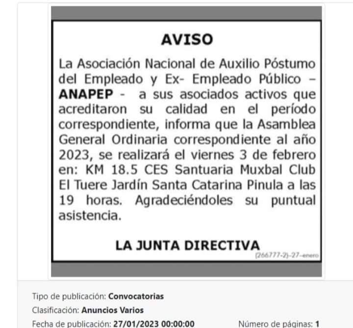 herrerahector26's tweet photo. El Derecho de elegir y ser electo, violado por quienes reciben fondos de trabajadores del Estado. 

Si cada trabajador aporta Q60.00 al mes y son más de 19,000 Asociados estamos hablando que dicha Asociación llamada #ANAPEP recibe Q1,140,000.00 al mes. https://t.co/SvEW2FOvCu