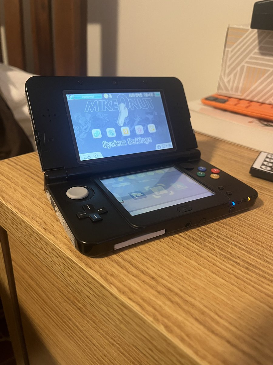 Mikeonut on Twitter "Refurbished a New 3ds today )"