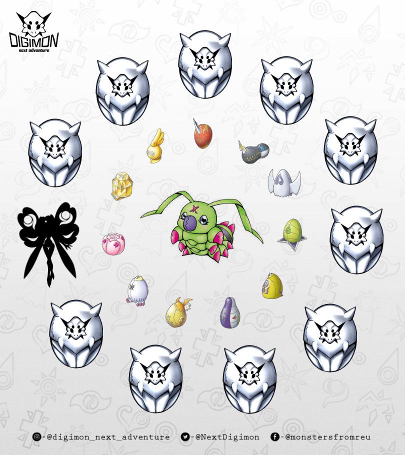 NextDigimon's tweet image. Some images I made for one of the highlights on my Instagram profile. I think you can understand just by looking at these.

~temporary posting~

Thanks for following my Instagram. 
I always try to keep the stories updated 
》 instagram.com/digimon_next_a…
#Digimental #DigiEgg #Digiovo