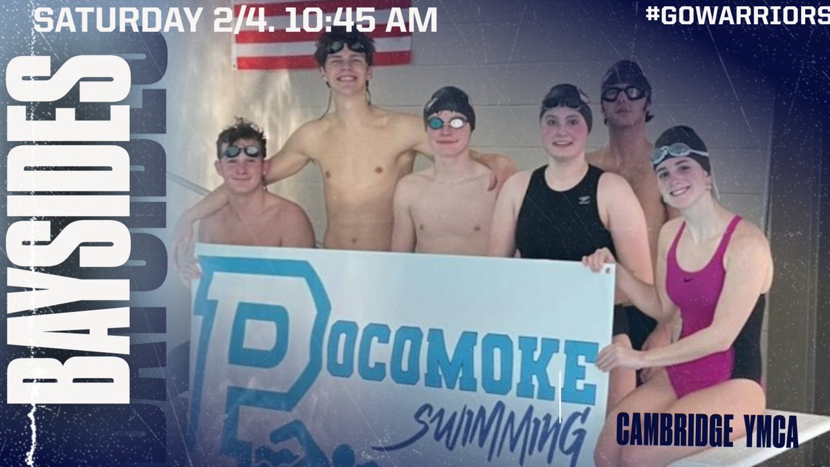 Good Luck at BAYSIDES! GO WARRIORS 🏊‍♂️💦