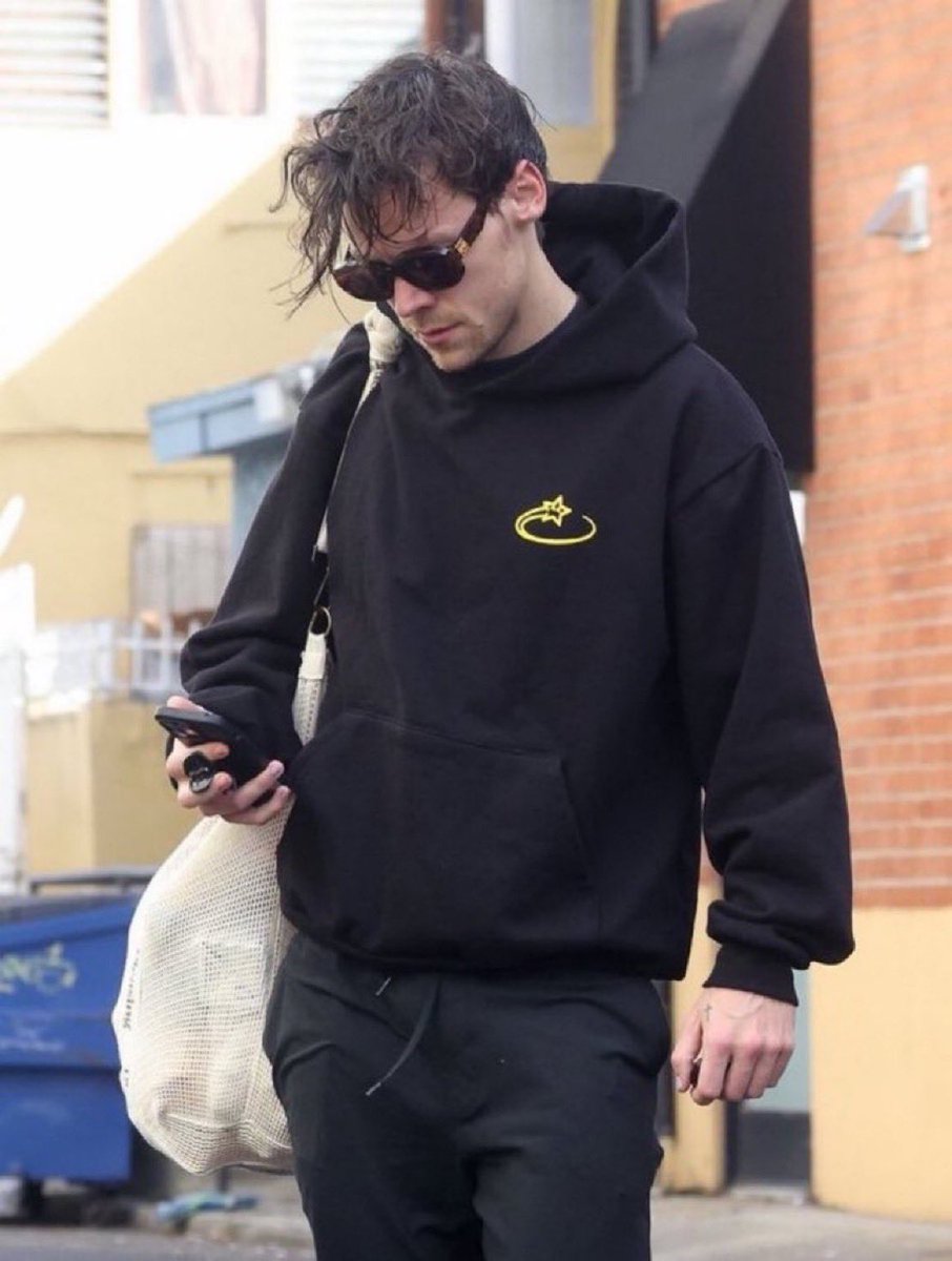 This is Sleeping on Our Problems Harry after hockey practice on his way to see his omega