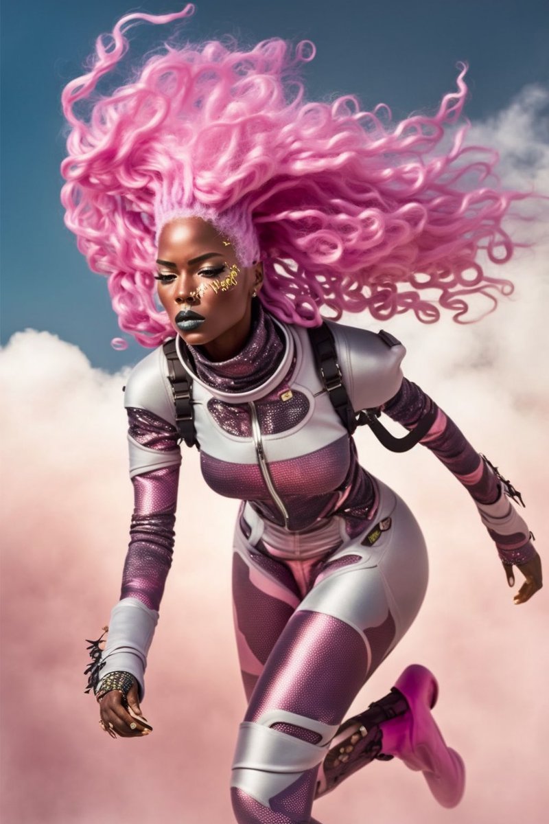 IamMiaVa's tweet photo. @nikelondon @nikestore let’s collab. 

#digitalfashion #aifashionweek23 #virtualfashionista #miaval https://t.co/JYAMKd7K38