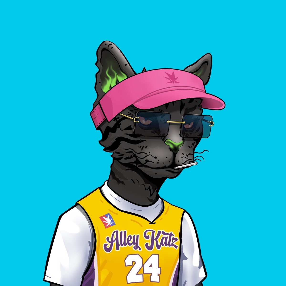 MoonBag_'s tweet image. Love seeing my feed filled with @AlleyKatzCNFT - excited for what’s to come! 

#JoinTheDestruction #AlleyKatz