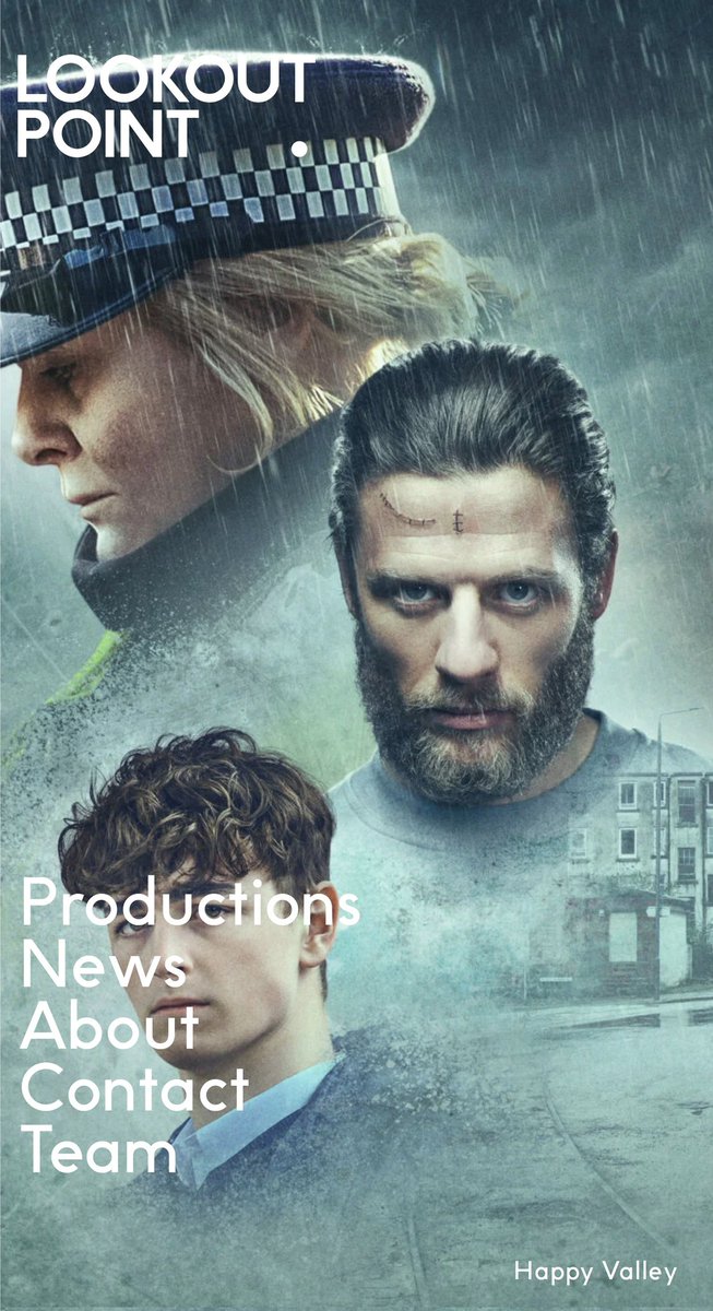 BBC owns the production company @LookoutPointTV that makes #HappyValley
The same team made all these hits #GentlemanJack #RipperStreet #LastTangoInHalifax #ASuitableBoy #LésMiserables #WarandPeace #AmIBeingUnreasonable 
lookoutpoint.tv/projects/
#MadebyBBCStudios