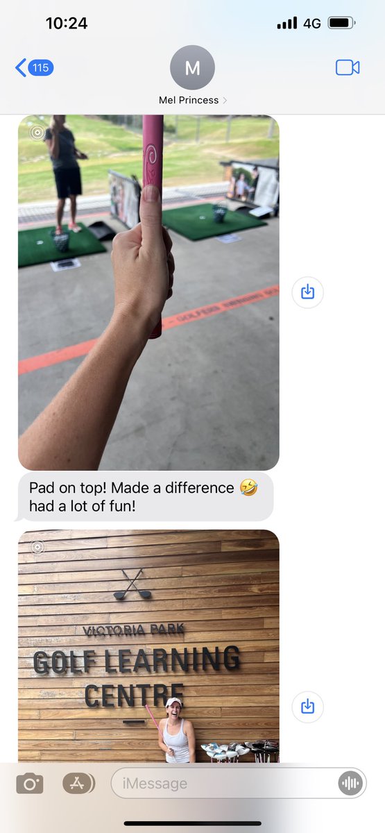 troys_scott's tweet photo. 7 years married and she’s finally talking dirty to me 😂😂⛳️
#girlsintogolf #golferwife https://t.co/QF83ogEZ8H