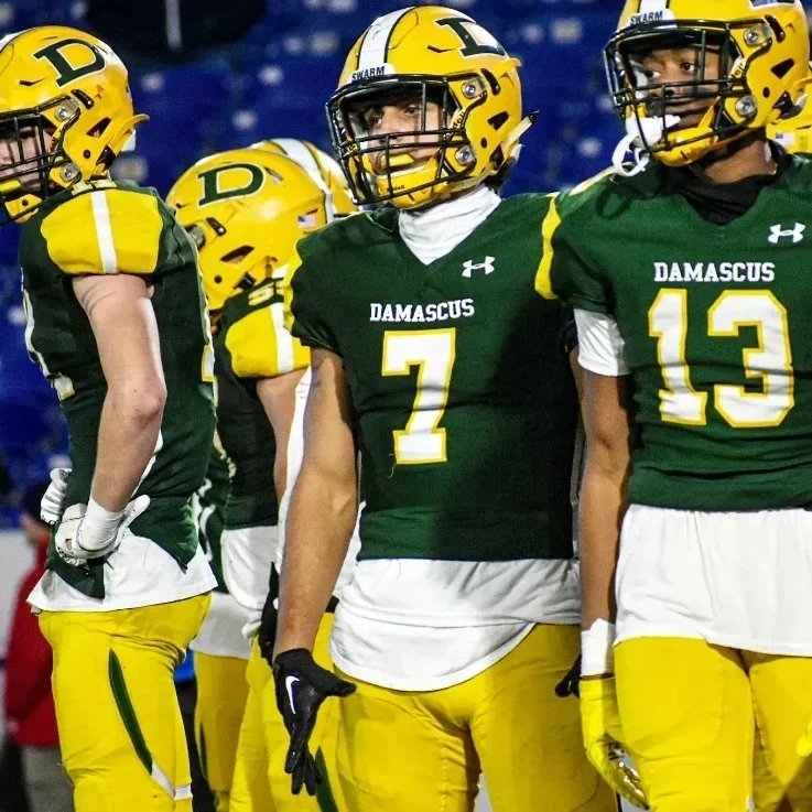 trueap's tweet photo. It's easy to say you want to win a state championship and it's a whole other thing to put in the blood, sweat, tears necessary to win one! Congratulations Damascus Football, this was EARNED!

Damascus 🏈 ╳ TrueAP https://t.co/Wb0hXJh4qq