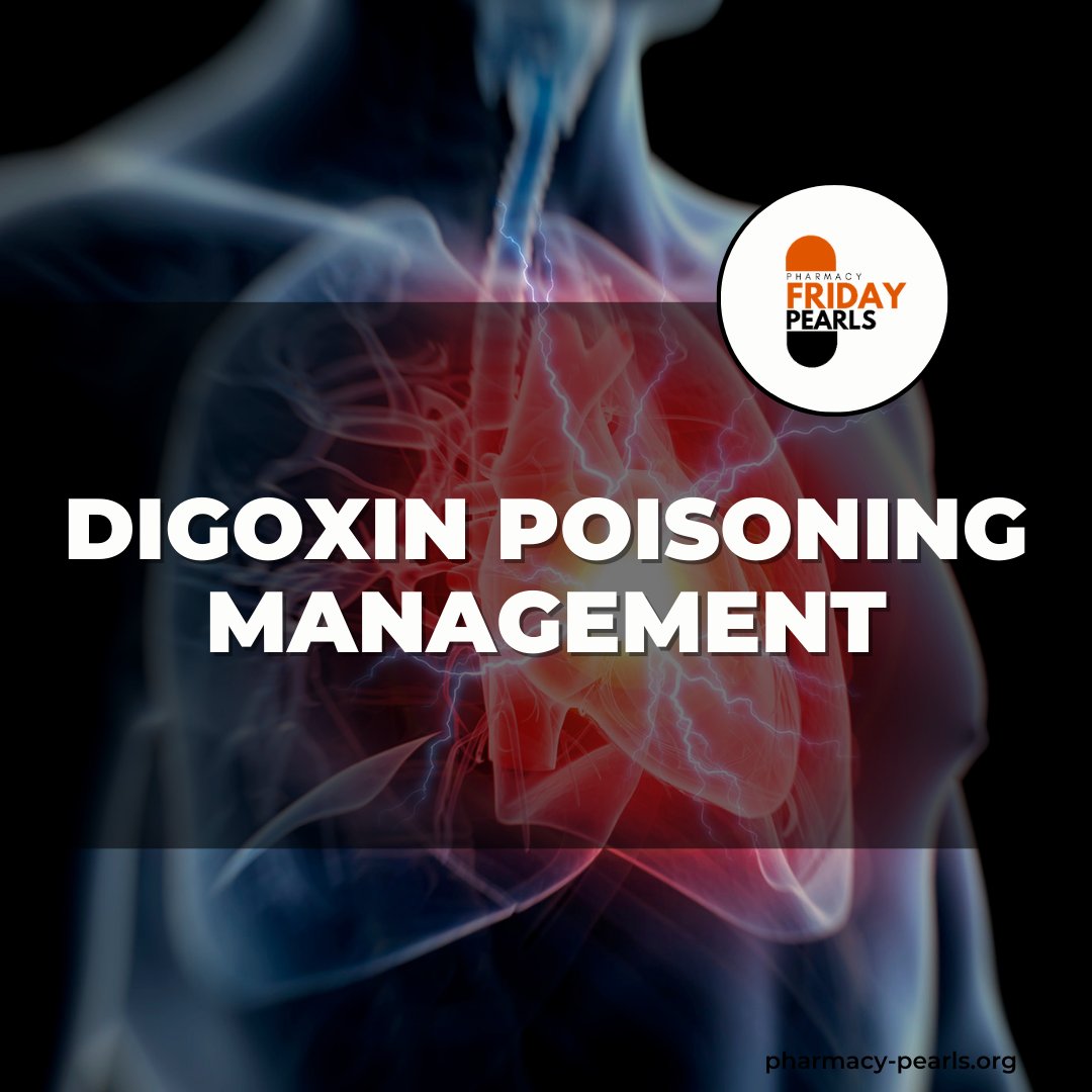 pharmacypearls_'s tweet photo. Happy Pharmacy Friday!
OUR NEW PEARL IS OUT NOW.

Read our latest Pharmacy Friday Pearl to learn more about Digoxin Overdose and Management
https://t.co/c2LZ0HmIPv

#newblog #digoxinpoisoning #digoxin #pharmacyfridaypearls #pacublogs https://t.co/ZIkmGQRPuV