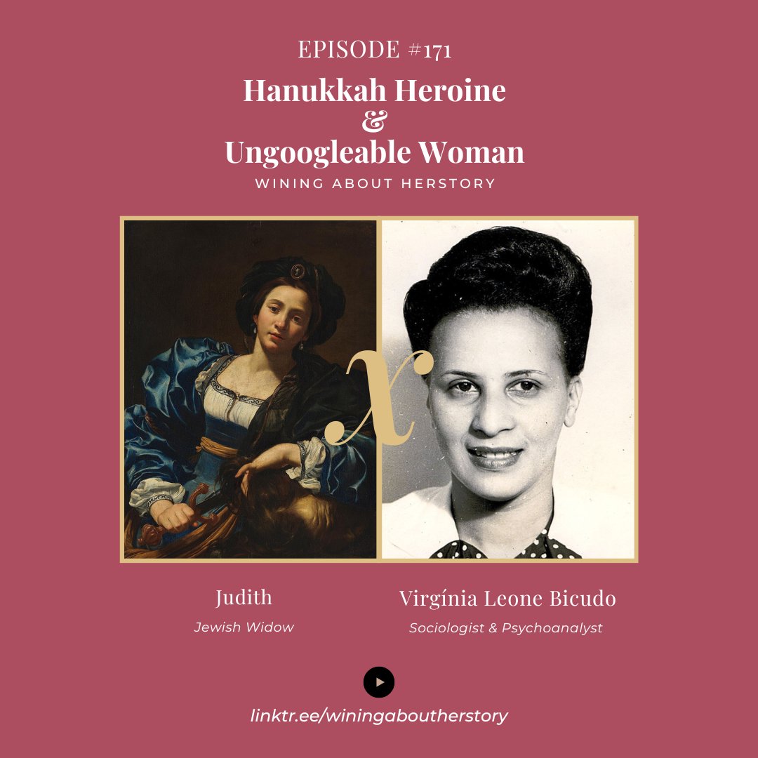 👑Ep 171👑 Emily covers Jewish heroine #Judith who took on an army to save her people. Kelley covers #VirginiaLeoneBicudo who scientifically proved racism is real (but we're still arguing about it for some reason??) #HERstory #WomensHistory