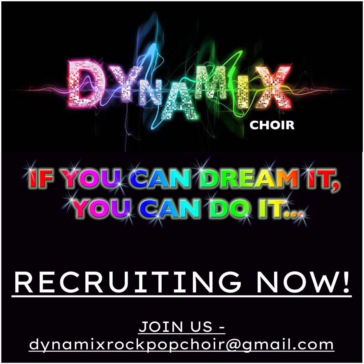 We would love to invite you to join our crazy choir family! Sign up TODAY! #rockpopchoir #trysomethingnew #2023 #singingisforlife #singsingsing #choirlife #dynamixrockpopchoir #whatsonindevon #whatsoninexeter