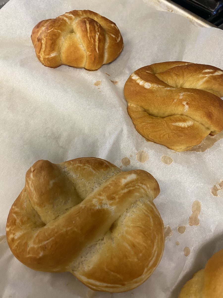 What’s “knot” to love about Fridays?!?😉 Shout out to <a href="/CSSD11/">Colorado Springs Schooll District 11</a> <a href="/Odyssey_ECCO/">Odyssey Early College and Career Options</a> Culinary Essential students!  “Rolling” into the weekend with a delicious pretzel recipe.  Do you agree that all students “knead” basic cooking skills?  (all puns intended 😄) #ctemonth #cteworks