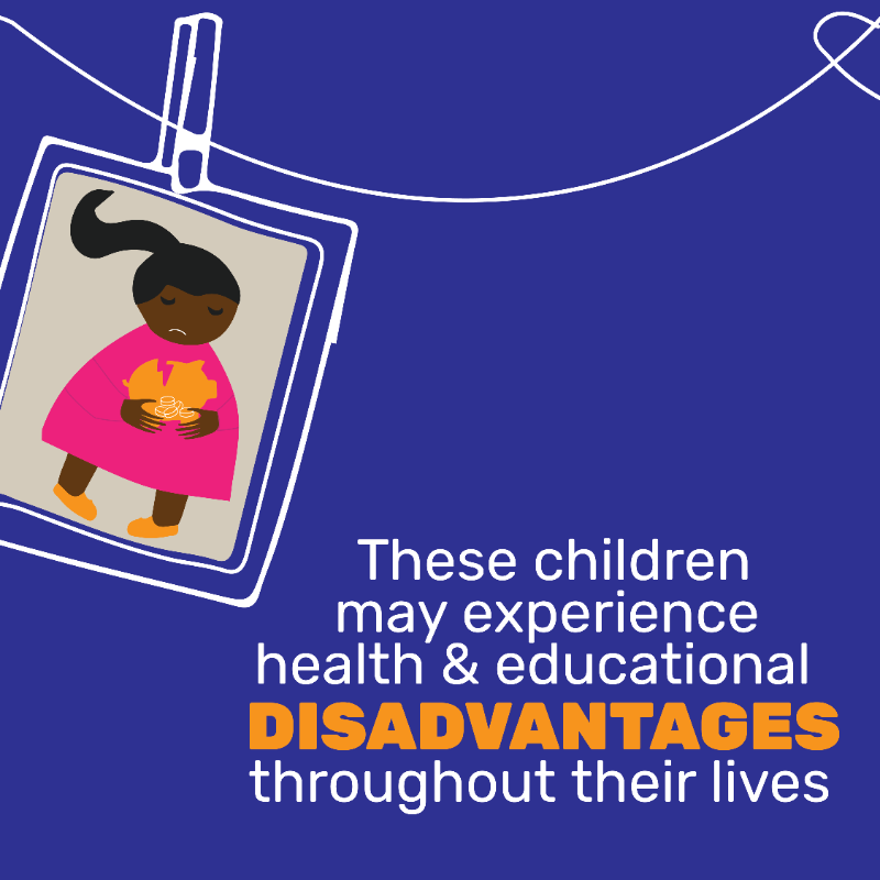 WHO's tweet photo. Today is #WorldCancerDay 

Each year, 1 million children lose their mother to #cancer. 💔

Cancer can trigger generational hardship &amp; perpetuate cycles of poverty. 

#CloseTheCareGap in cancer ⬇️