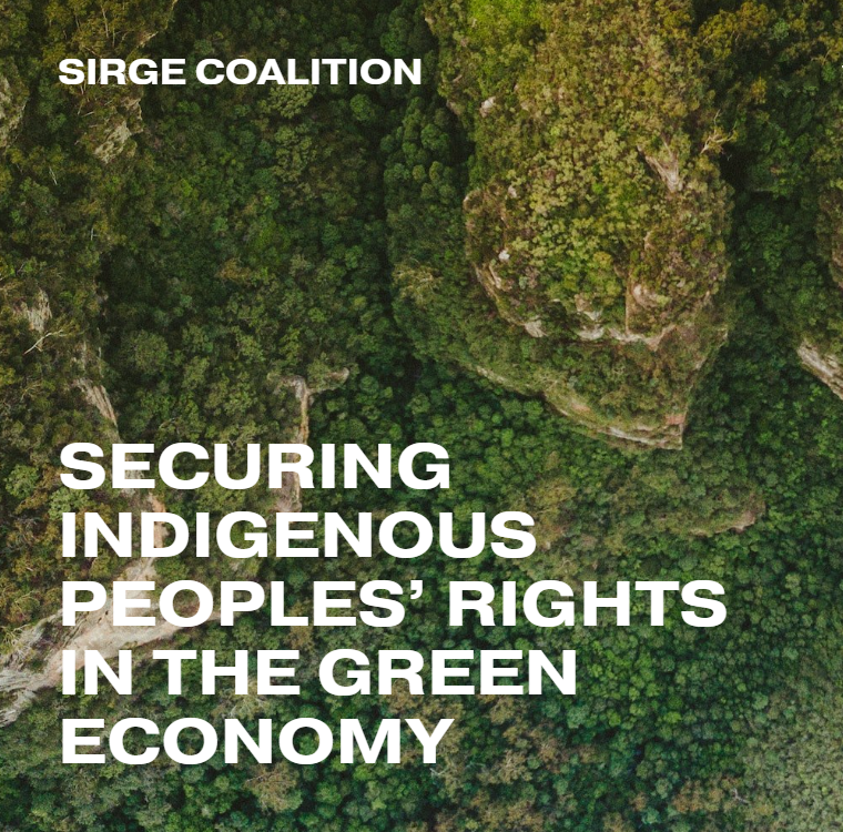 🌍 The new #SIRGECoalition (securing #Indigenous Peoples' rights in the #GreenEconomy) met in person for the first time and shaped bold plans to support a just #EnergyTransition.

sirgecoalition.org