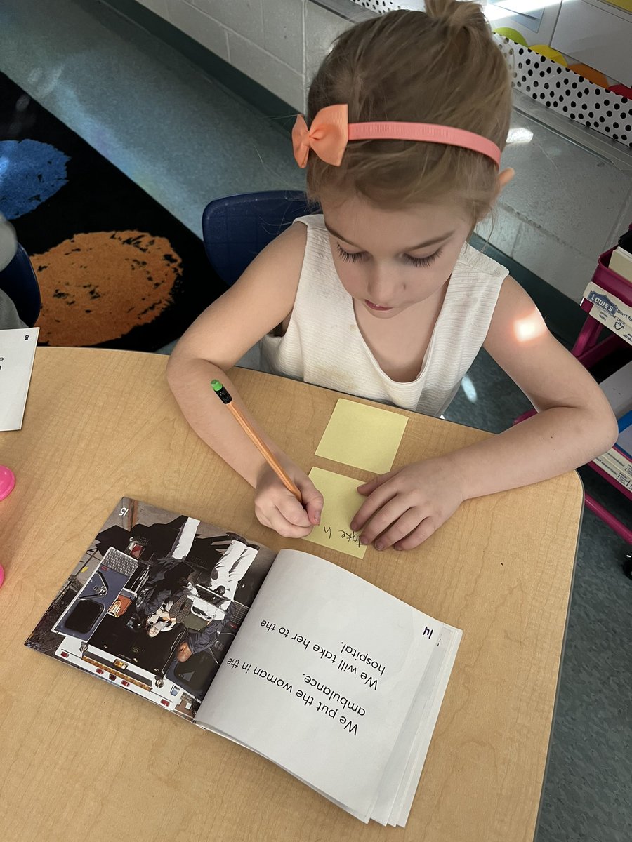 January is the month of lightbulbs in kindergarten; the time when everything really begins to click &amp; I see the most incredible growth. Loved watching these littles find text evidence during guided reading! <a href="/GBPEReading/">Glen Burnie Park Reading</a>