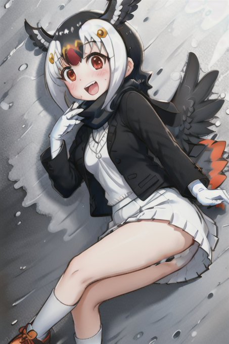 新しいAI描きプログラムを使って一度パフィンちゃんを描いてみました。 既存のキーワードとしては、パフィンちゃんがちゃんと出てこないので、学習プログラムを使って出てくるようにしてみました。

#けものフレンズ 
#stablediffusion 