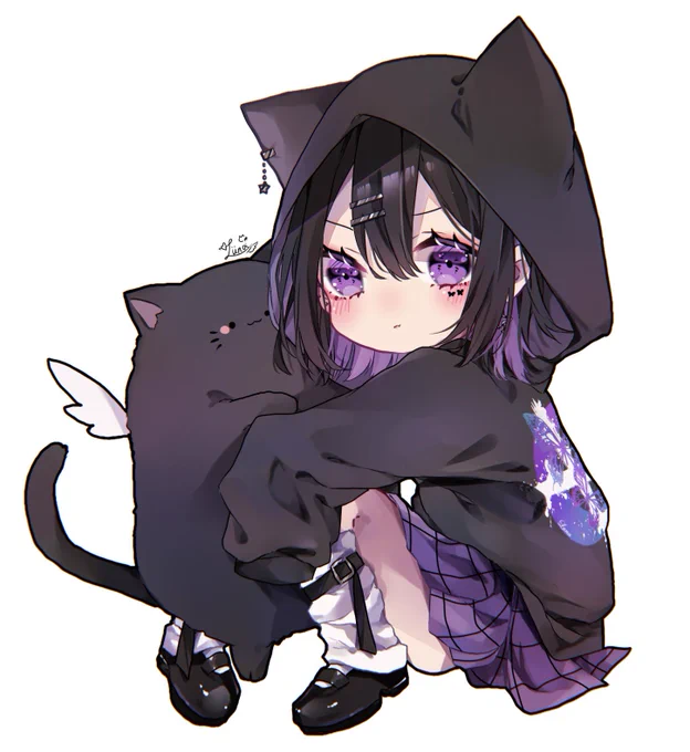 #デフォルメ絵を流してデフォルメ民を増やそう私の子達(*ฅ́˘ฅ̀*) 