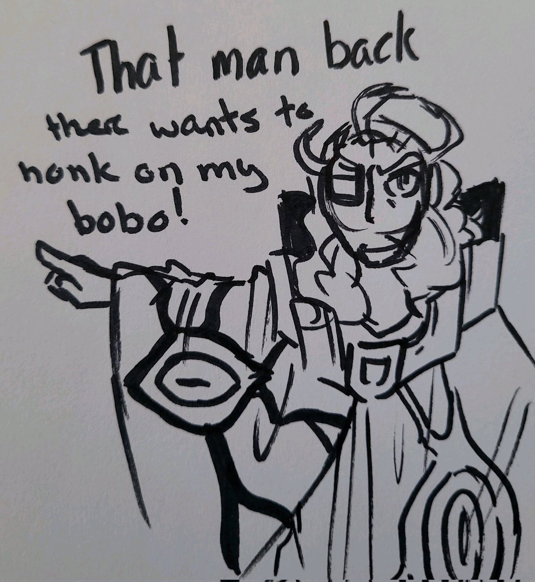 I love this line from the Friendlocke snrk