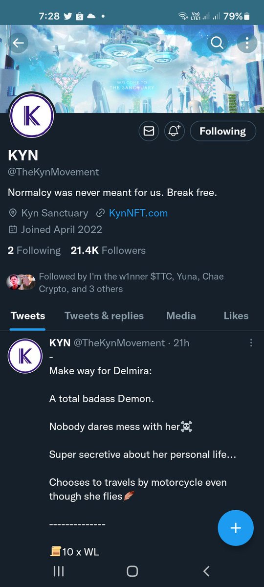 yujithingy's tweet photo. @Crypto_Hawkk @TheKynMovement done #raiproofs https://t.co/ovzvbPcEby