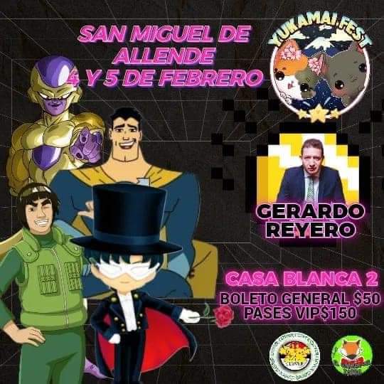 ChicasJerry's tweet photo. Noticia de última hr👀
Comunidad de San Miguel de Allende, aprovechen para conocer a @MarcosPadoblaje y al querido @GerardoReyero este fin de semana en el Yukamai FEST!!!✨ 😎
Dejamos el itinerario de los dos días 👀👇

#AdminSAFLIK https://t.co/MhjXNOsWM5