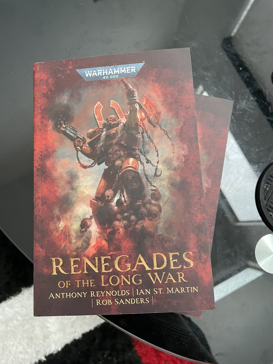 A visit from the grimdark fairy, author copies! Always fun to be featured alongside the great and powerful <a href="/_AntReynolds_/">Anthony Reynolds</a>!