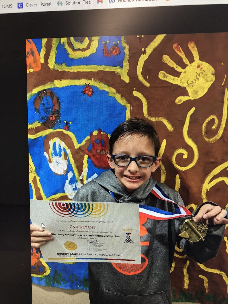 TruTigers's tweet photo. The Bryant Brothers were awesome each winning “FIRST PLACE”at the Desert Sands Science Fair last night! Such a proud moment for Zak and Cameron and of course their amazing Family! Truman Elementary is so proud! #LuvTigers https://t.co/nUeabCX17L