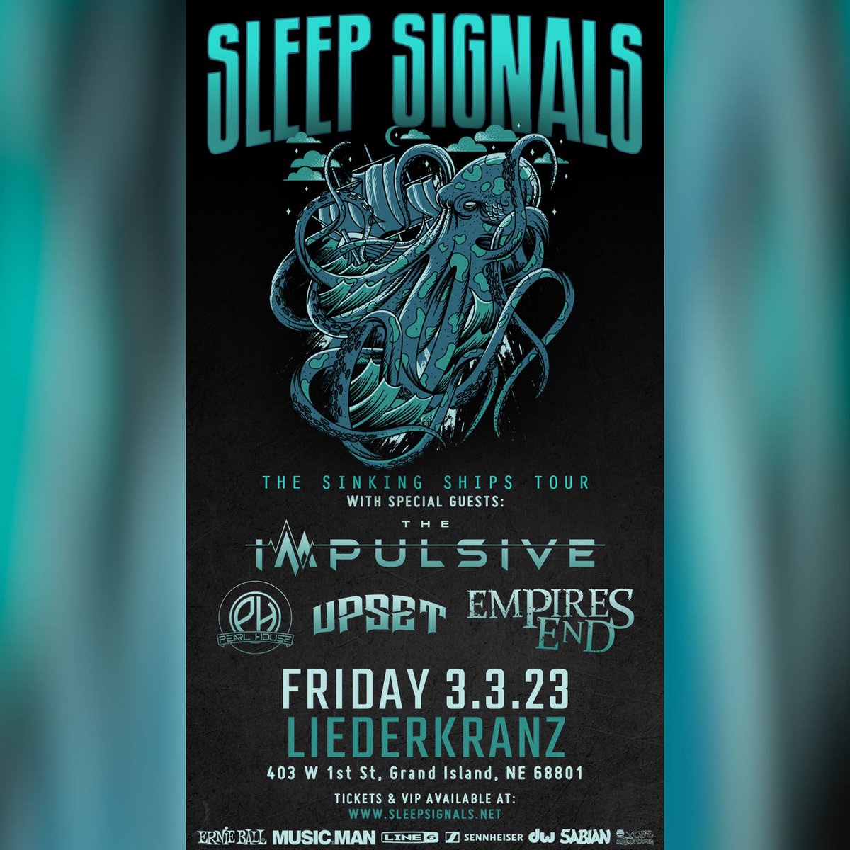 1 month out on Grand Island!!! Ready for a great run w/ <a href="/sleepsignals/">Sleep Signals</a> 
🔥🤘🏻🔥