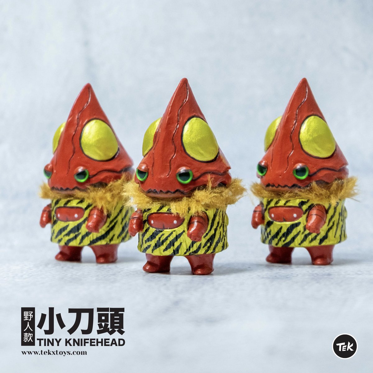 soulying's tweet photo. 👹小刀頭野人款 👹
現已開放預訂喔～
趕快的網站預訂喔！
Tiny Knifehead Oni version
Preorder start now!
Visit https://t.co/3IvRlkouau to place your order!
.
#arttoys #arttoy #designertoy #kaiju #怪兽 #怪獣 #小刀頭 #tinyknifehead #cute #resintoys #arttoys https://t.co/uYAX66Hmbn