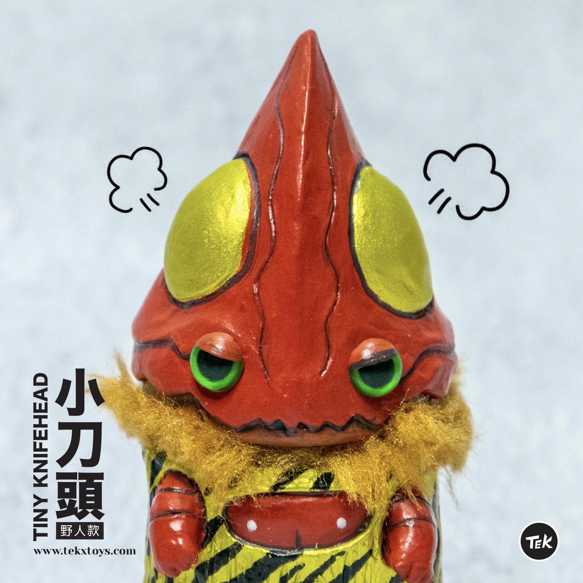 👹小刀頭野人款 👹
現已開放預訂喔～
趕快的網站預訂喔！
Tiny Knifehead Oni version
Preorder start now!
Visit tekxtoys.com to place your order!
.
#arttoys #arttoy #designertoy #kaiju #怪兽 #怪獣 #小刀頭 #tinyknifehead #cute #resintoys #arttoys