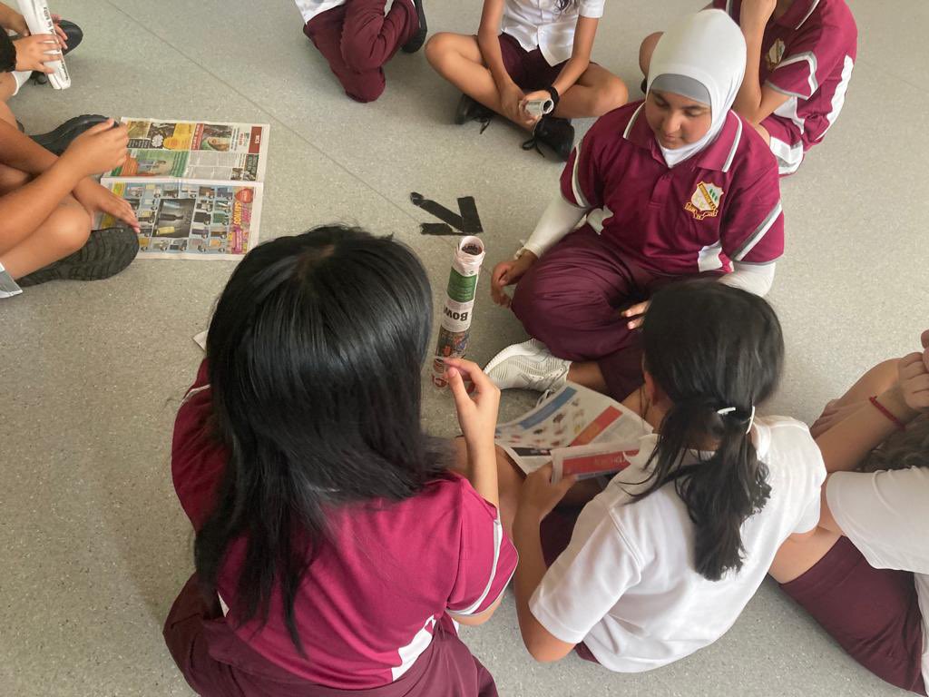AminaBaghdadi5's tweet photo. It’s been a big week! Snaps from our week long transition into high school program with year 7! Building positive relationships and positive outcomes from the beginning of their high school journey. #MHS #PRPO https://t.co/cDbJ8Hj8GO
