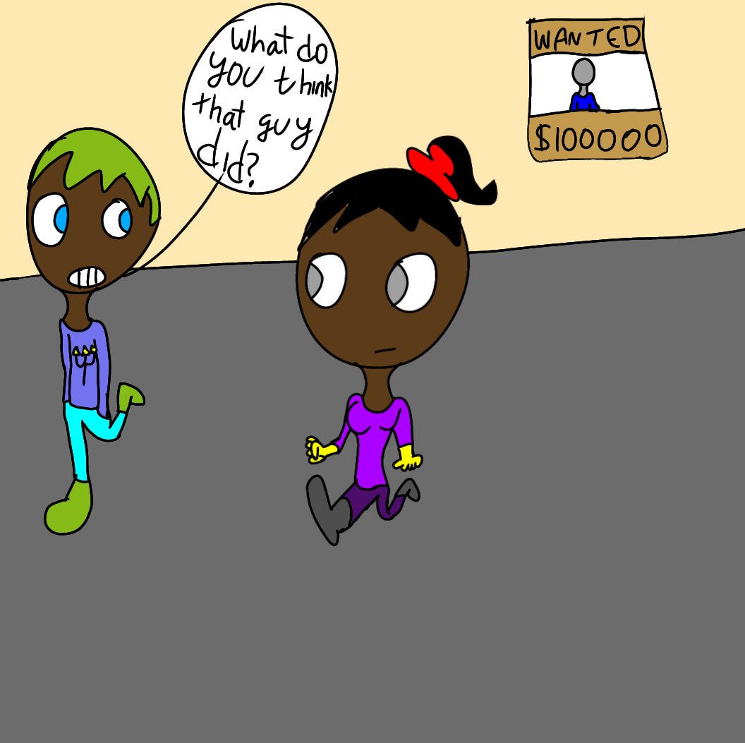 Gods of the Mortal World: Wanted Sign
Characters: Poseidon, Athena
Cameos: Xero (Hall-O-Weirdos)