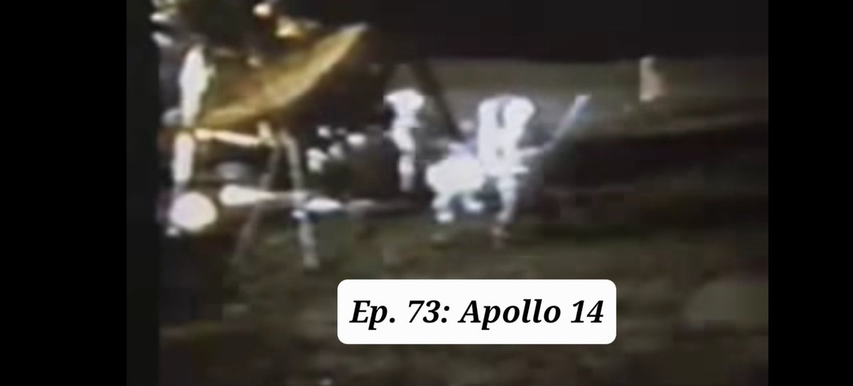 SpaceRacePod's tweet photo. Golfing on the moon! Hear more at https://t.co/waIxyFucpt

#nasa #golf #Olympics #worldrecord #moon #podcast #history #forallhumankind #spacerace #podcastshow #docuseries https://t.co/iKd8vHF5b9