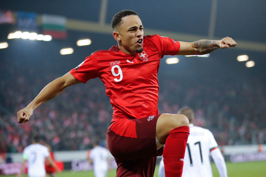 FabrizioRomano's tweet photo. Noah Okafor, one to watch - understand his plan is to leave and join top league club in the summer. 🚨🔴🇨🇭 #transfers

English and German clubs wanted Okafor already in January, but the player and his representatives decided to stay until the summer then prepare big move. https://t.co/fEYUPhtYFB