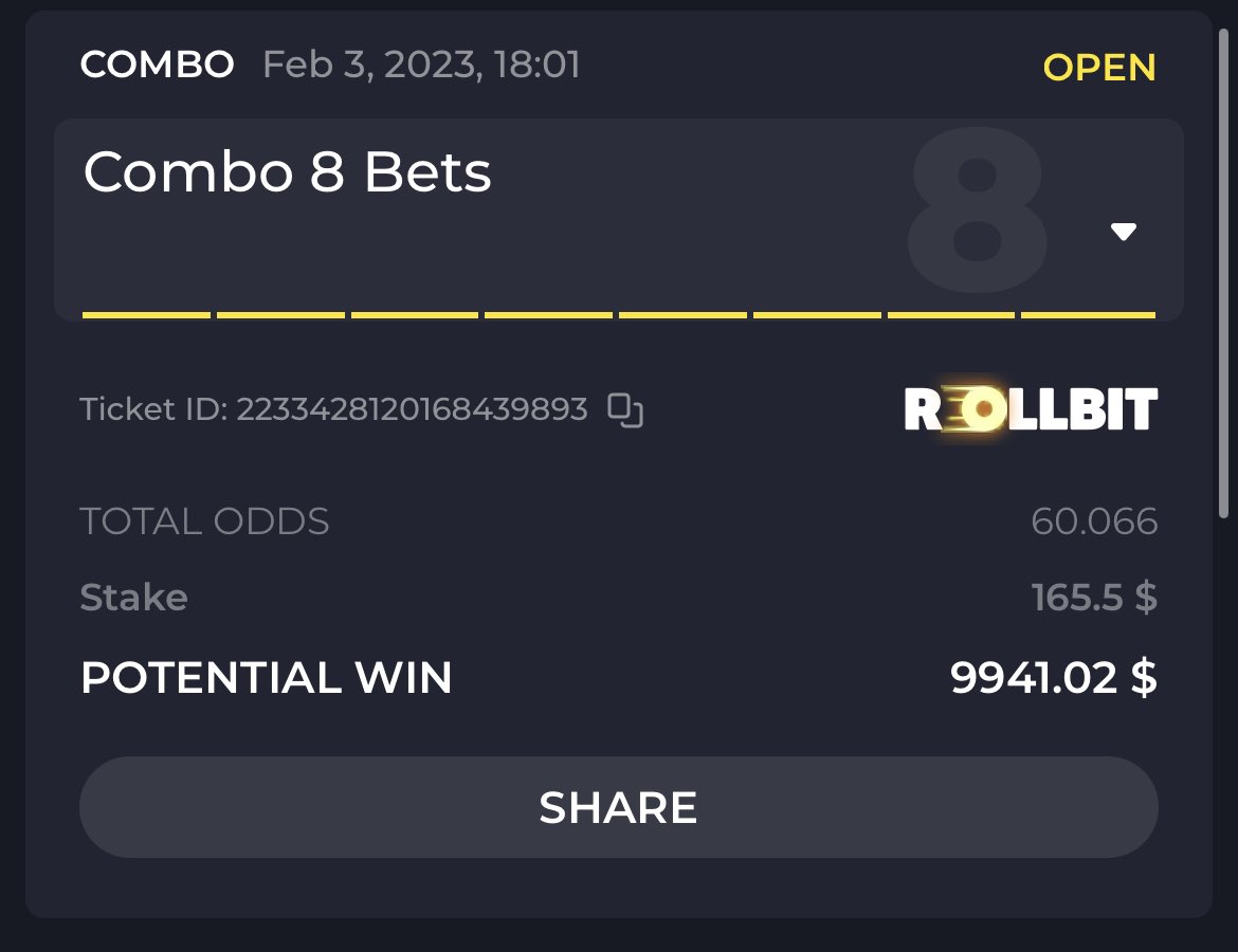 IcedKnife's tweet photo. I just took 3 ridiculous parlays

I’ll give away 1 $SOL to 10 people who comment + RT if any one of these hit https://t.co/YYsFYjUu6g