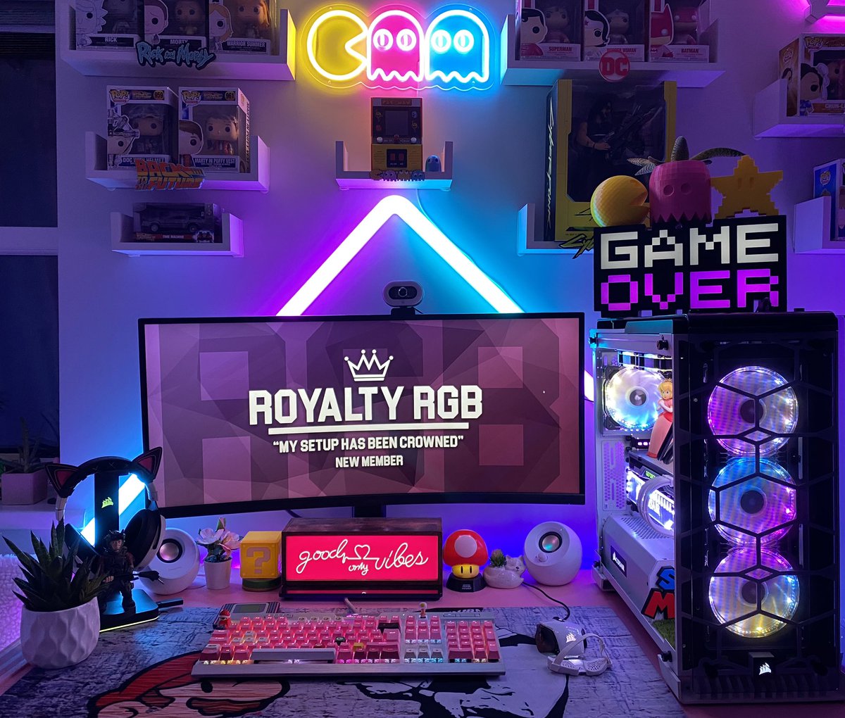lanagamingtv's tweet photo. Yesterday I found out my setup has been crowned &amp; I am now an official member of @Royaltyrgb. Thank you for believing my setup has what it takes to be part of the community 🙏

Excited to be part of an amazing group of people with setups to die for, you guys are my inspiration 💖 https://t.co/YwR1JIW3lO