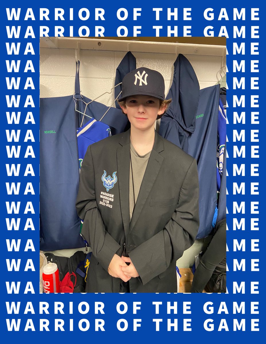 U13BWarriors's tweet photo. Warriors hard work and great passing resulted in a 2-0 win! Warrior Forward Michael Rowsell worked hard to help achieve the win! @PmhaWarriors https://t.co/mQ2ex0yi7T