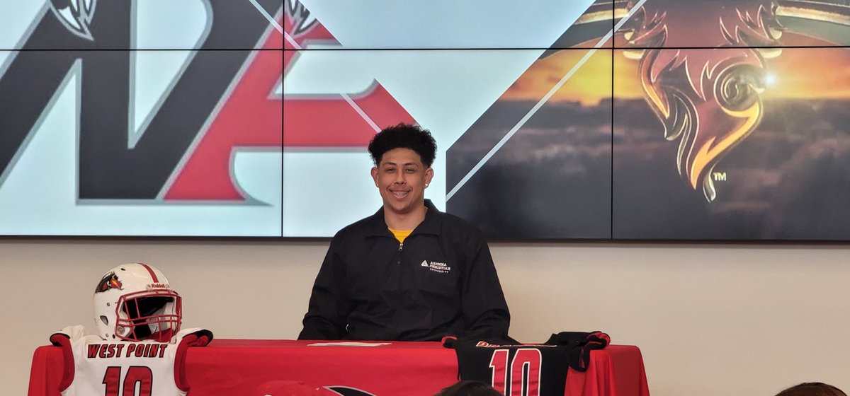 Congratulations!!! Robert Gant for signing with ACU. Keeping building your house!