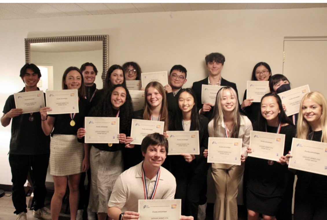 Congratulations to the following PVHS researchers who will advance their science fair projects to the LA County Science and Engineering Fair in March <a href="/pvpschools/">PVPUSD</a> @PVHSCCC <a href="/PVHS_Seakings/">PVHS</a> <a href="/LACSEF/">LA Co. Science & Engineering Fair</a>