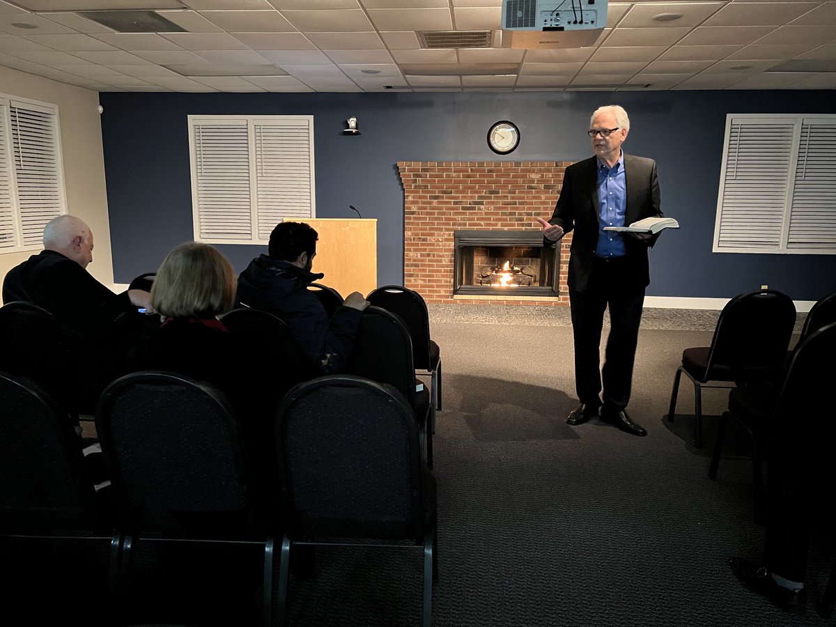 Diving into God’s Word with Elder Page here in the Southern New England Conference.