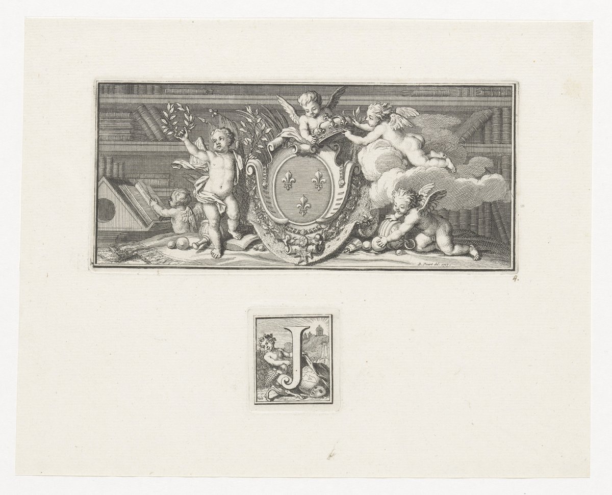 Our next random Iconclass notation is 49L171, which is used to catalogue depictions of "historiated initial".