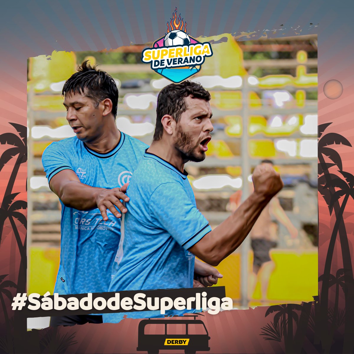 Hoy es #SábadoDeSuperLiga ⛱️🔥