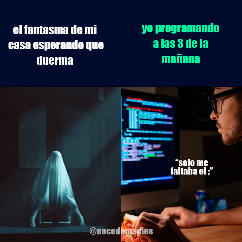 nocodomemes's tweet image. Por lo menos me acompaña🥰 tan considerado 

#Memes #memesprogramacion