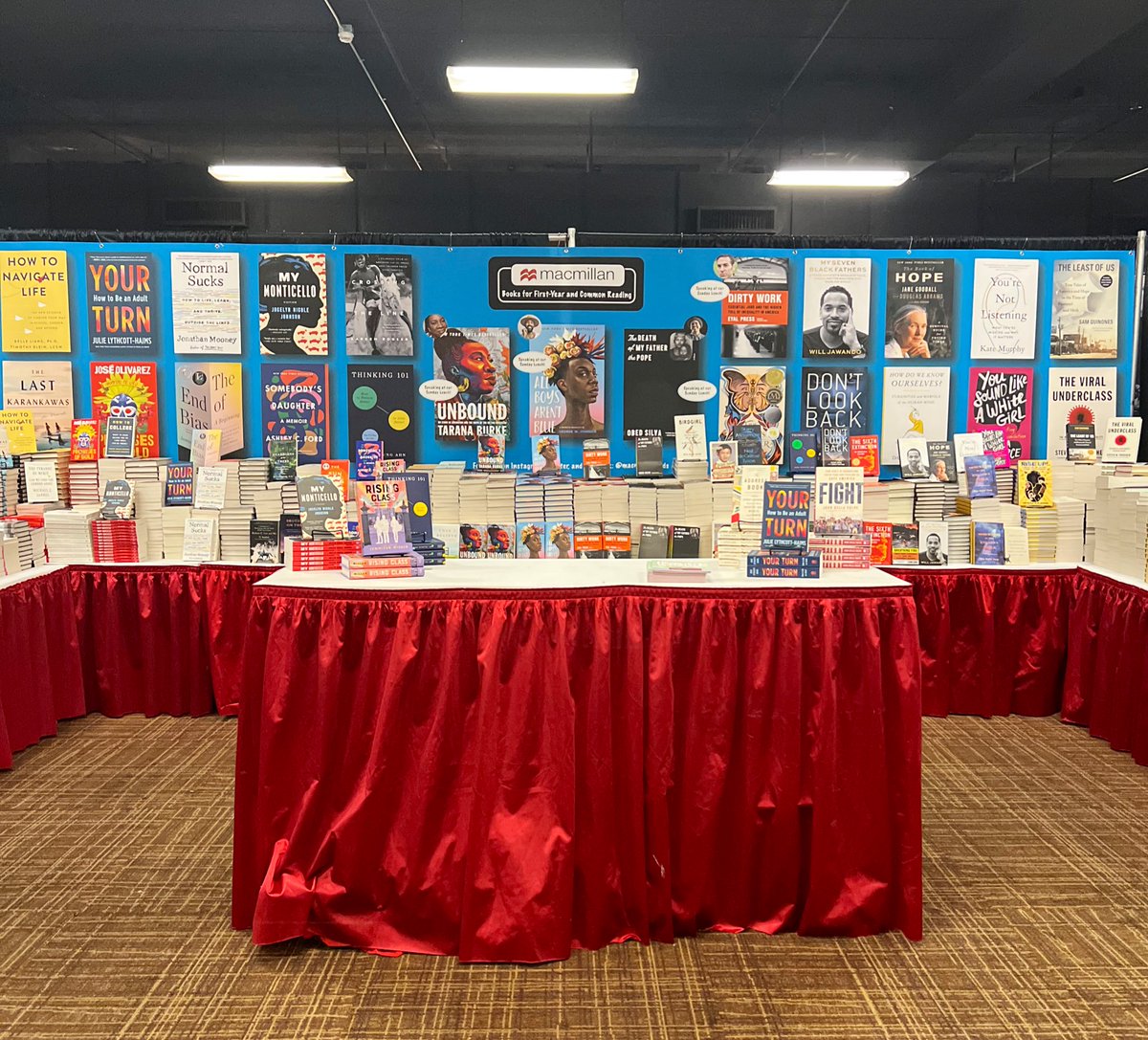 macmillanreads's tweet photo. We’re thrilled to be in Los Angeles for #FYE2023! Stop by Macmillan’s booth (#33-34) to explore our selection of new acclaimed #commonreading titles! https://t.co/vHmfIrLu2I