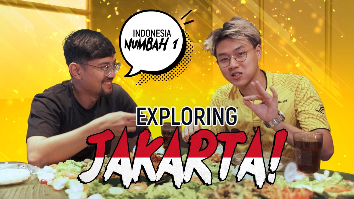 coffeekramble's tweet photo. The last video for our @ONEEsports  x M4 Series is out! Tried something different and went for an esports talk / food vlog style. Hope you'll enjoy it!

Super glad to have @wolfcasts  &amp; @MirkoCasts , be part of this video. #MLBB #mlbbm4 

WATCH HERE ⬇️
https://t.co/wcf7089GbX https://t.co/tTwagfM9qC